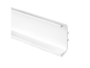 Profilo Gola Centrale mm.70x24,3 cm.390 Alluminio Verniciato Bianco | Emuca
